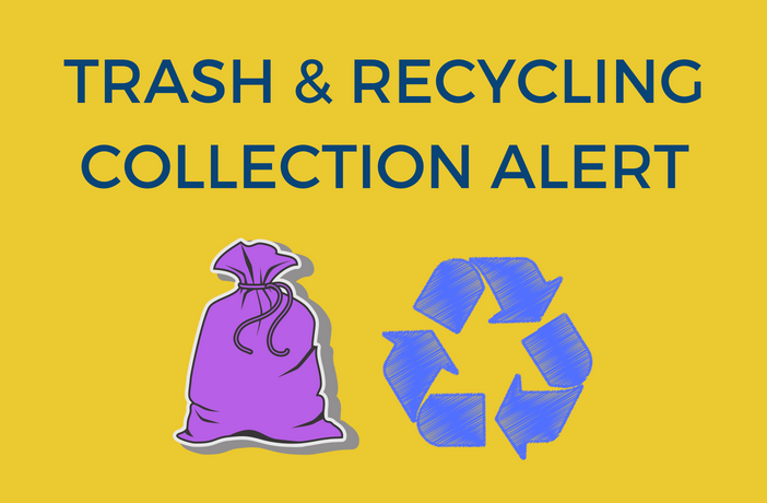  trash and recycling alert