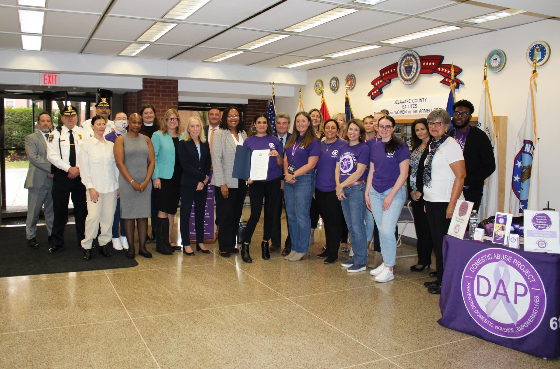 RPD Supports Domestic Violence Awareness 