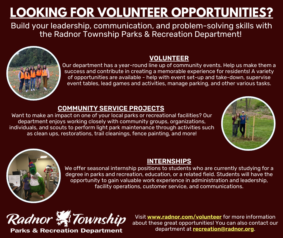 Volunteer Opportunities Spotlight
